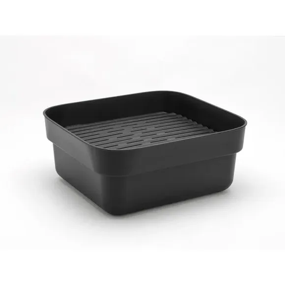 Washing Up Bowl with Drying Tray - Dark Grey