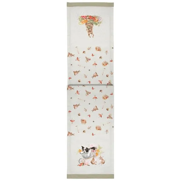Cotton Table Runner - Multicolor, Cotton