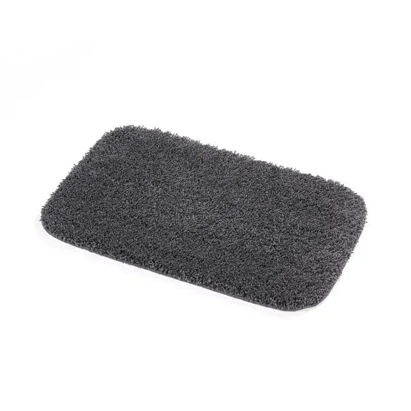 Antibacterial Bath Mat - Charcoal, Polypropylene