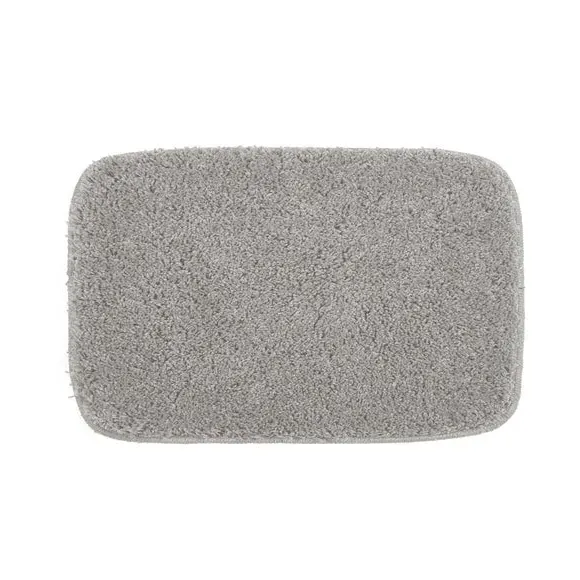 Antibacterial Bath Mat - Ghost Grey, Polypropylene