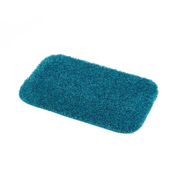 Antibacterial Bath Mat - Teal, Polypropylene