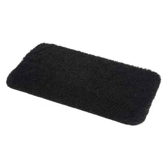 Antibacterial Bath Runner - Black, Polypropylene