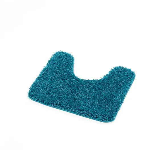 Antibacterial Pedestal Mat - Teal, Polypropylene