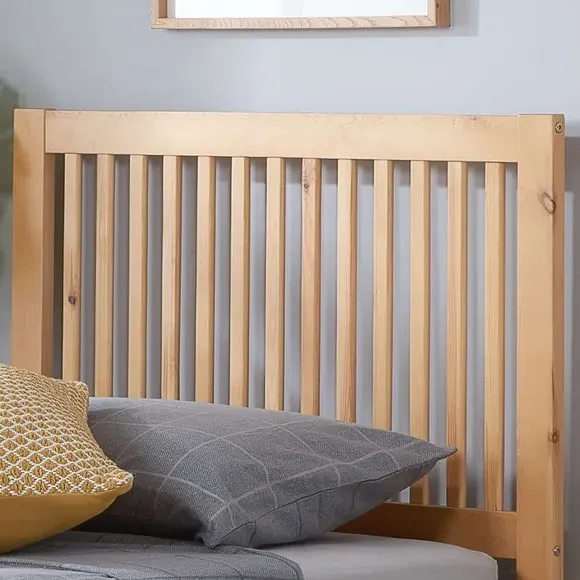 Single Trundle Bed with Pull-Out - Brown