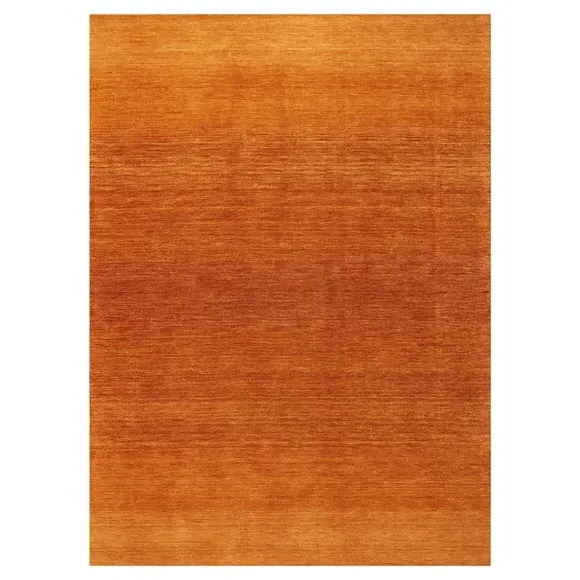 Linear Area Rug - Green, Wool