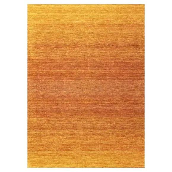Linear Area Rug - Green, Wool
