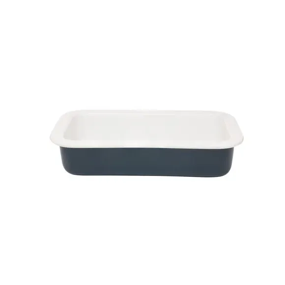22cm Shallow Dish - Multicolor, Stoneware