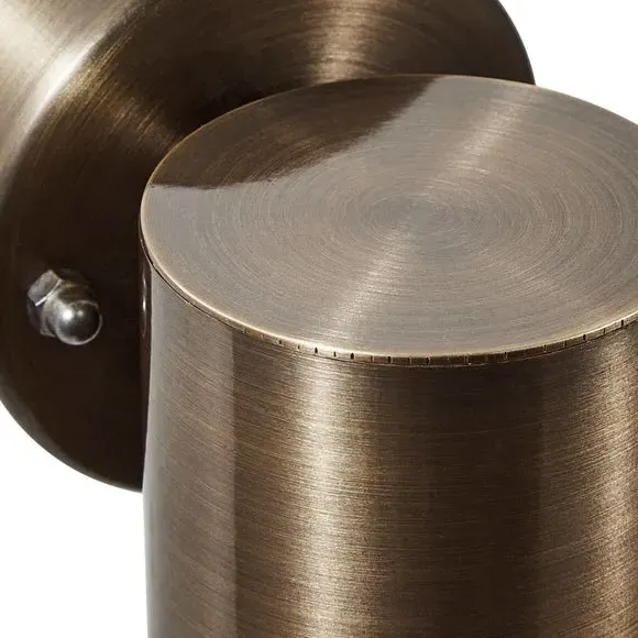 Industrial Wall Light - Bronze, Brass