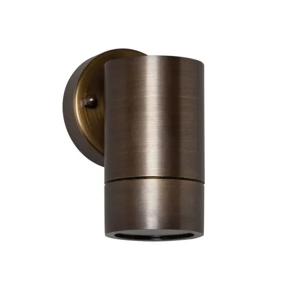 Industrial Wall Light - Bronze, Brass