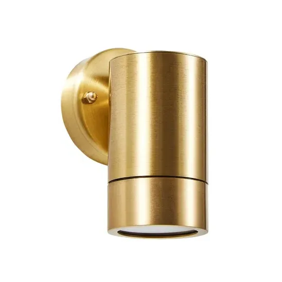Industrial Wall Light - Gold, Brass