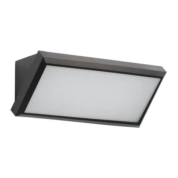 Modern LED Outdoor Wall Light - Black