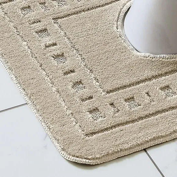 2-Piece Bath Mat Set - Natural, Polypropylene