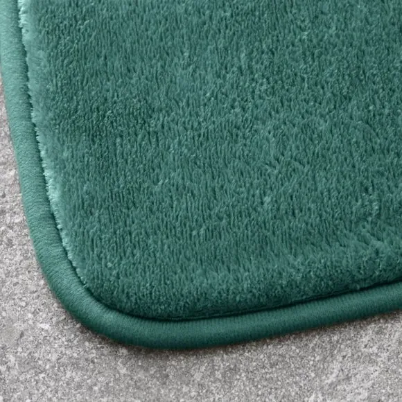 2-Piece Bath Mat Set with Memory Foam - Forest