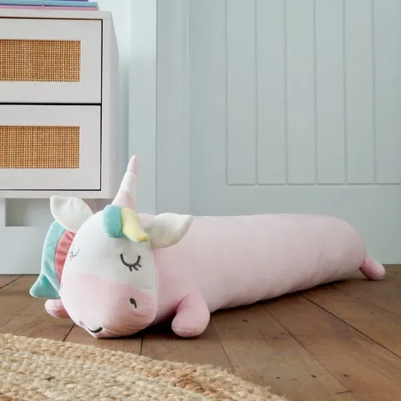 3D Unicorn Cushion - Pink, Soft Fabric