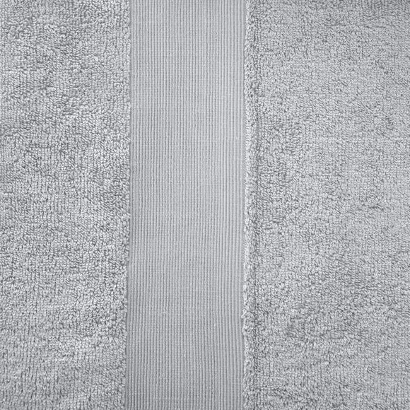 6-Piece Towel Set Anti-Bacterial - Silver Grey