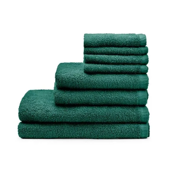 8-Piece Towel Bale Quick Dry - Forest, Cotton