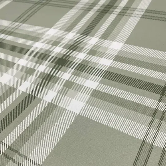 Check Pattern Wallpaper - Sage, Paper