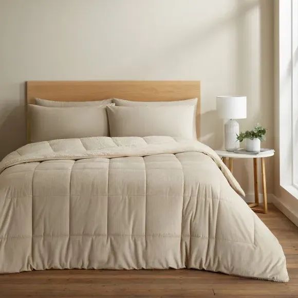 Coverless Duvet 6.5 Tog - Natural, Cord image