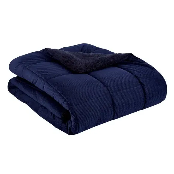 Coverless Duvet 6.5 Tog - Navy, Cord