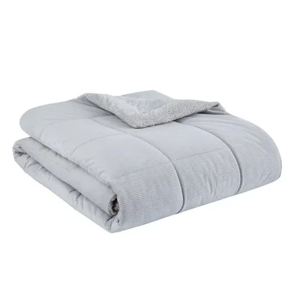 Coverless Duvet 6.5 Tog - Silver, Cord