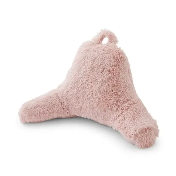 Cuddle Cushion with High Back - Blush, Shaggy