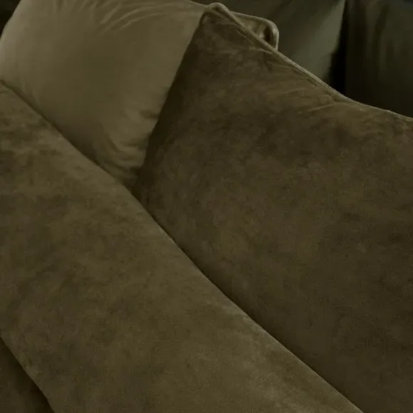 Duvet Cover Set with Pillowcase - Green, Velvet