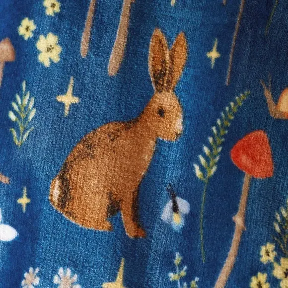 Enchanted Twilight Throw Blanket - Navy, Fleece