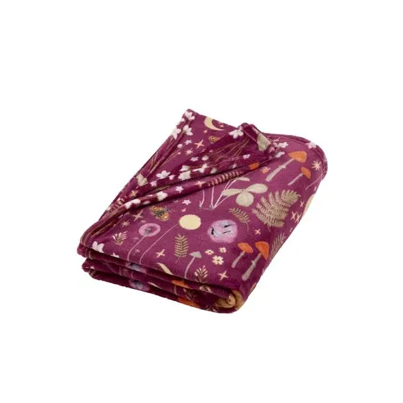 Enchanted Twilight Throw Blanket - Purple, Fleece