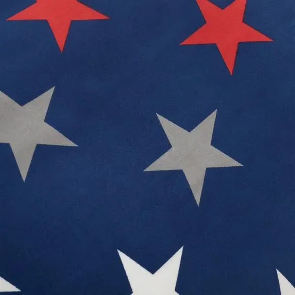 Fitted Sheet with Stars Design - Blue, Polyester