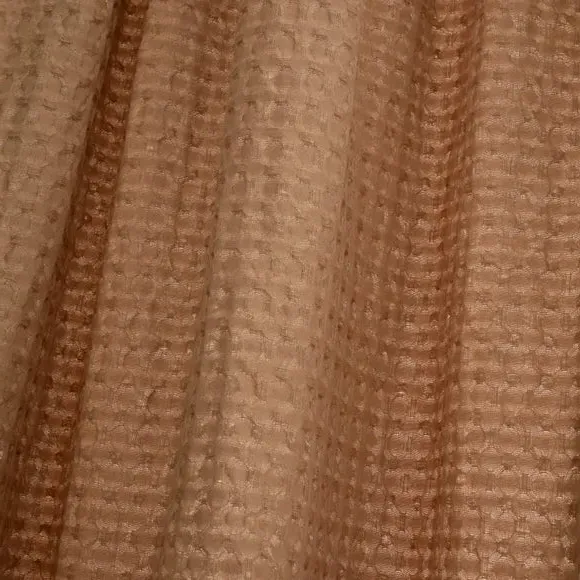 Floral Eyelet Curtains - Duck Egg, Polyester
