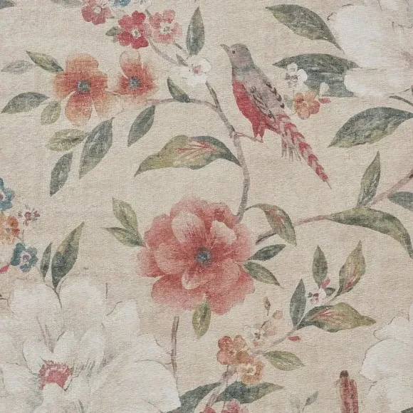 Floral Rug - Natural