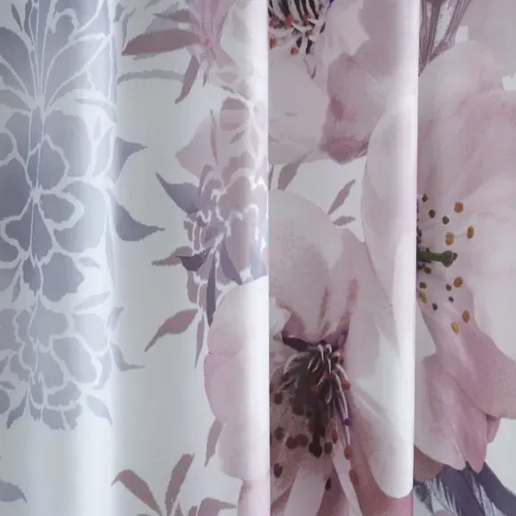 Floral Shower Curtain - Blush, Fabric