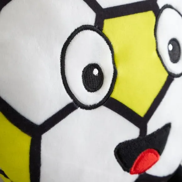 Football Shaped Cushion with Magnets - Multicolor