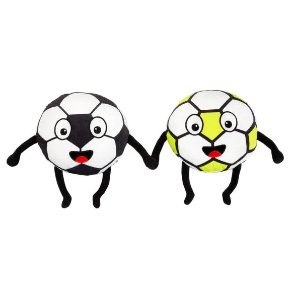Football Shaped Cushion with Magnets - Multicolor