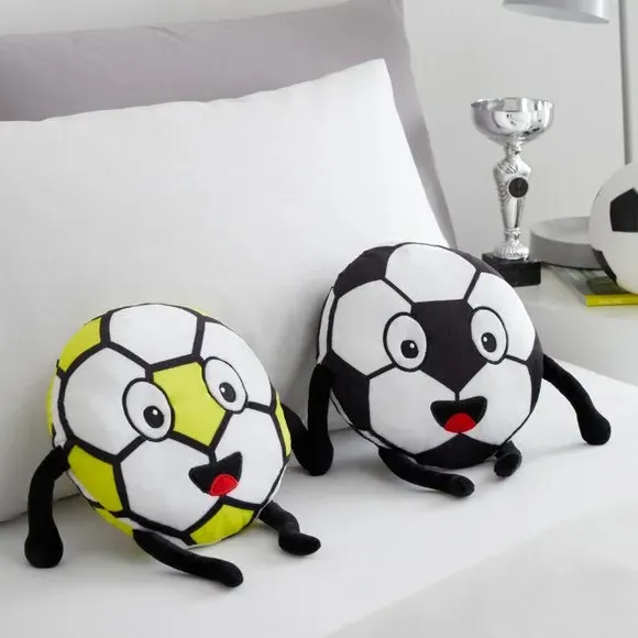 Football Shaped Cushion with Magnets - Multicolor image