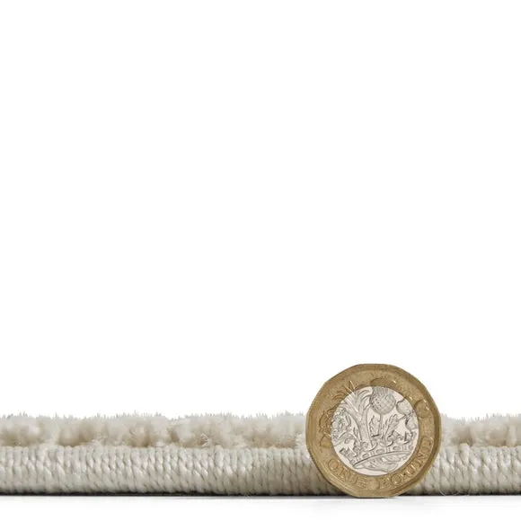 Linear Curve Rug Hand-Carved - White/Black