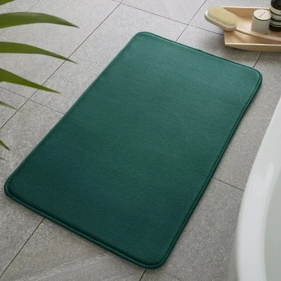 Memory Foam Bath Mat Anti-Bacterial - Forest