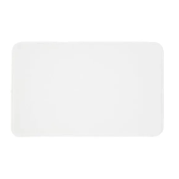 Memory Foam Bath Mat Anti-Bacterial - White