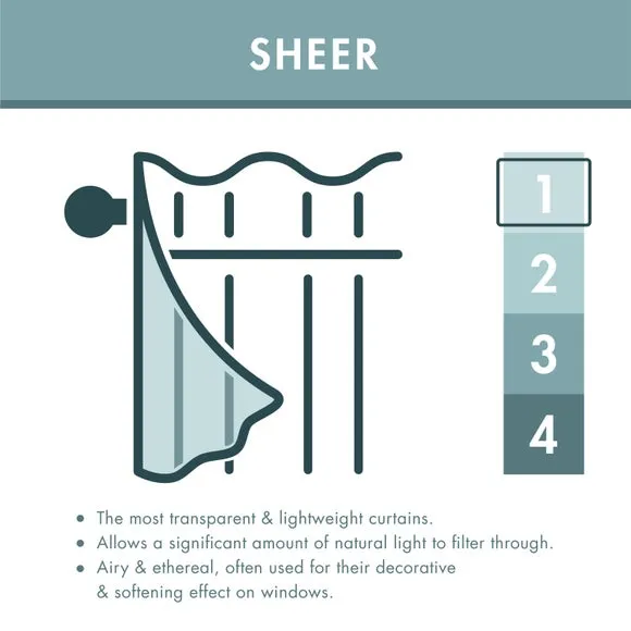 Ombre Stars Eyelet Curtains - White, Polycotton