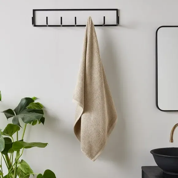 Quick Dry Bath Towel - Natural, Cotton