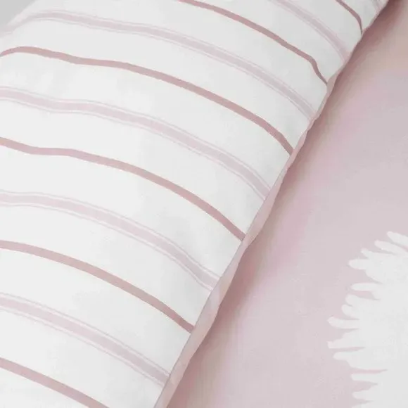 Reversible Duvet Cover Set - Blush, Cotton