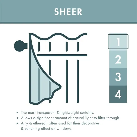 Reversible Eyelet Curtains - Natural, Polycotton
