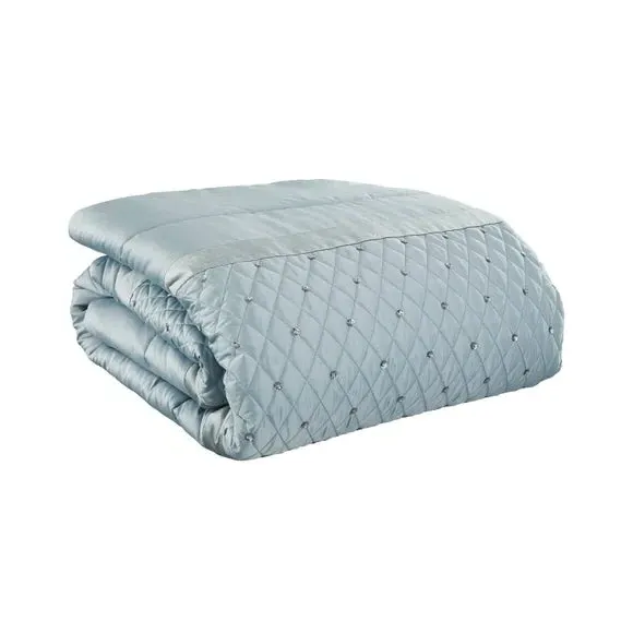Sequin Cluster Bedspread - Blue