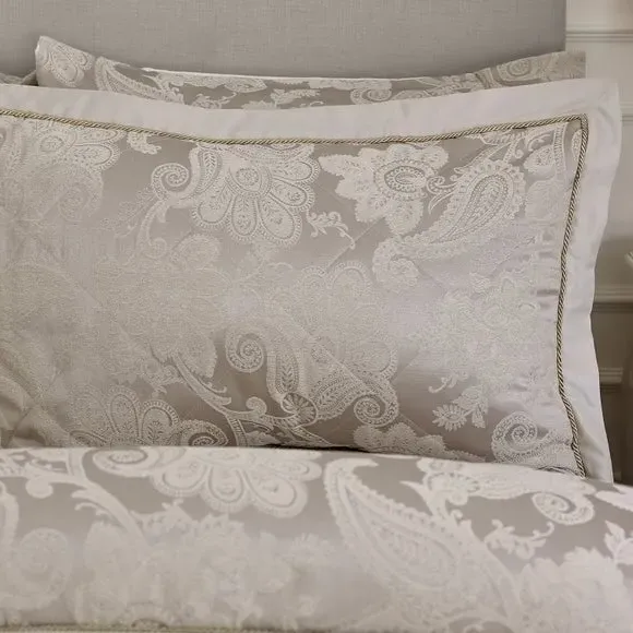 Standard Pillowsham Pair - Champagne, Jacquard image