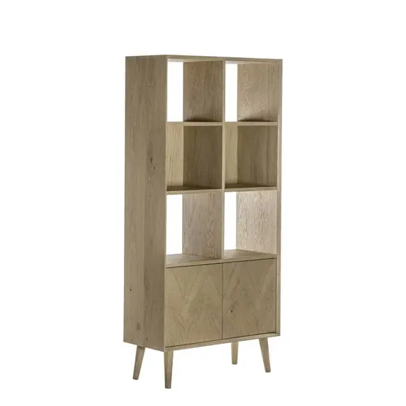 2-Door Cocktail Cabinet - Natural, Oak