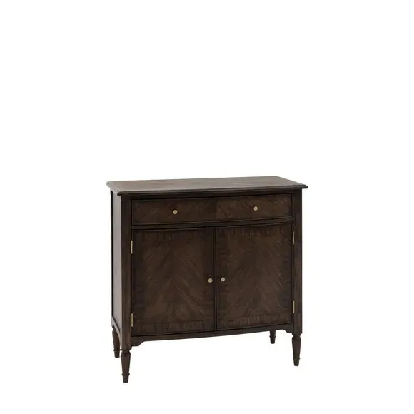 2-Door Sideboard with Drawer - Brown, Mindy Wood