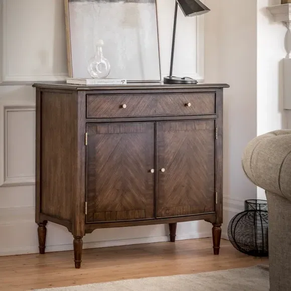 2-Door Sideboard with Drawer - Brown, Mindy Wood image
