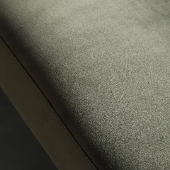 2-Seater Sofa with Curved Design - Green, Fabric
