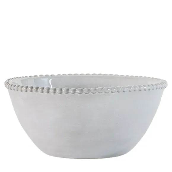4-Pack Beaded Bowls - White, Porcelain image