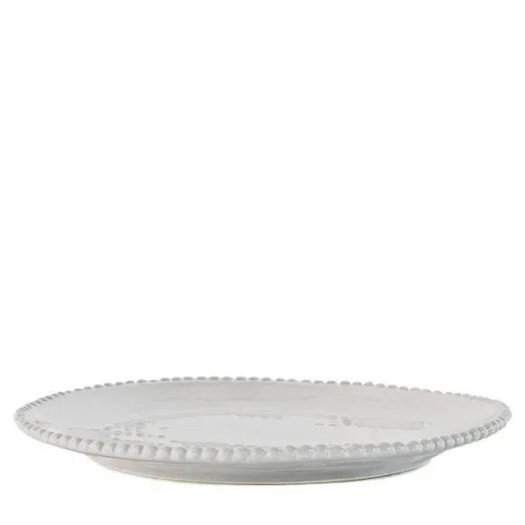 4-Pack Beaded Side Plates - White, Porcelain image